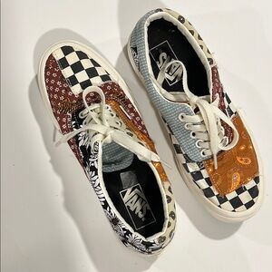Vans - 8, Patchwork Sneakers,‎ skater, daisy